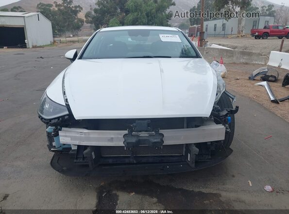 5NPEL4JA3MH092323 2021 HYUNDAI SONATA White Սալոնի հետևի տեսք