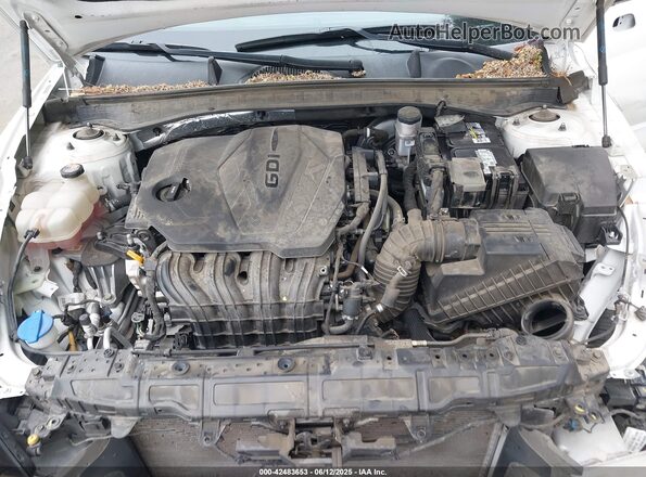 5NPEL4JA3MH092323 2021 HYUNDAI SONATA White Հետևի տեսք