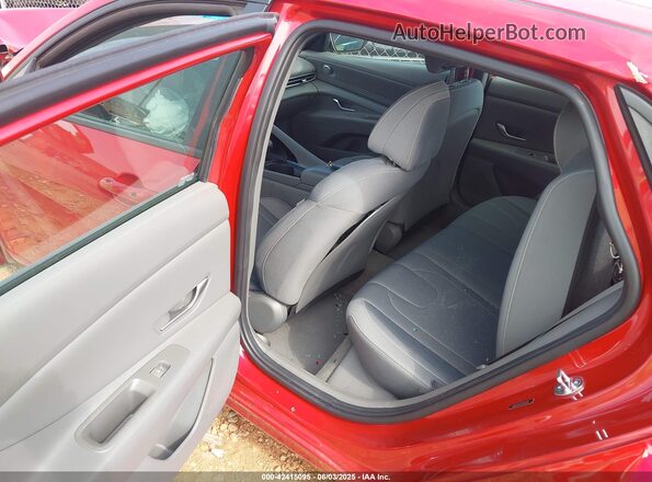 5NPLS4AG2PH111219 2023 HYUNDAI ELANTRA Красный Вид наклейки с VIN-кодом