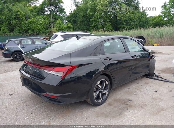 5NPLS4AG9PH111699 2023 HYUNDAI ELANTRA Black უკანა მარჯვენა