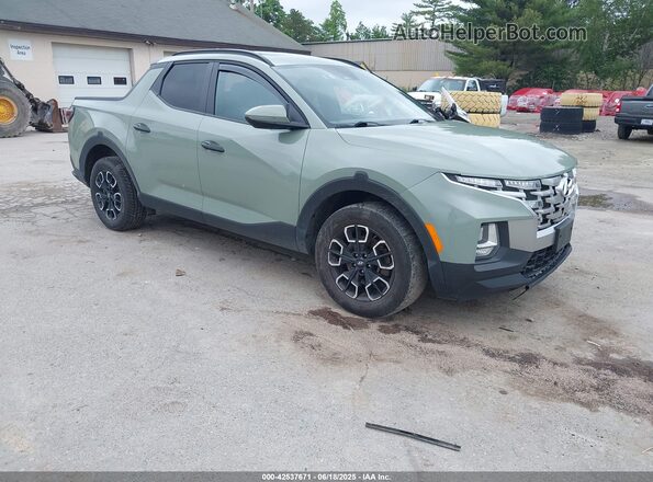 5NTJCDAE3PH041492 2023 HYUNDAI SANTA CRUZ Зеленый Передняя правая четверть
