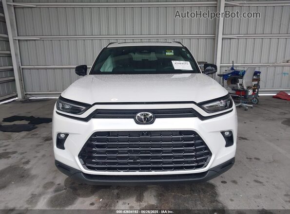 5TDACAB57SS042224 2025 TOYOTA HIGHLANDER HYBRID Белый Вид панели приборов