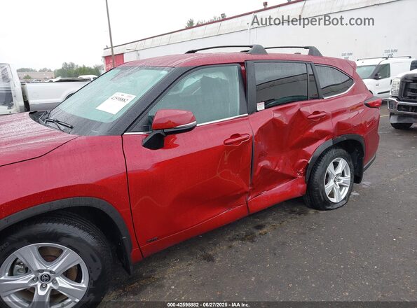 5TDBBRCH7PS565779 2023 TOYOTA LE Burgundy Front view