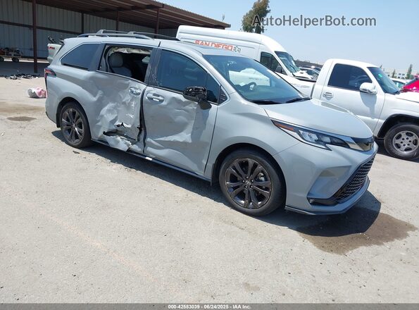 5TDDRKECXPS146290 2023 TOYOTA SIENNA Gray Передня права чверть