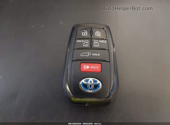 5TDDRKECXPS146290 2023 TOYOTA SIENNA Gray Вид панелі приладів