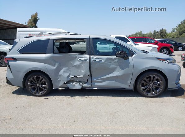 5TDDRKECXPS146290 2023 TOYOTA SIENNA Gray Вид спереду