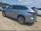 2020 Toyota Highlander Platinum Light Blue vin: 5TDFZRAH8LS028896