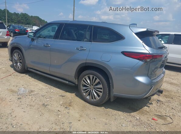5TDFZRAH8LS028896 2020 TOYOTA HIGHLANDER Light Blue უკანა მარცხენა