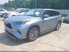2020 Toyota Highlander Platinum Light Blue vin: 5TDFZRAH8LS028896