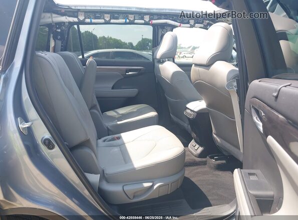 5TDFZRAH8LS028896 2020 TOYOTA HIGHLANDER Light Blue VIN კოდის სტიკერის ხედი