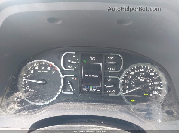 5TFHY5F14LX920816 2020 TOYOTA LIMITED Light Blue Rear seats view