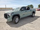 2025 Toyota Tundra Crewmax Sr Бирюзовый vin: 5TFLA5DB4SX257935