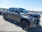 2024 Toyota Tundra Hybrid Trd Pro 4wd Black vin: 5TFPC5DB5RX044076