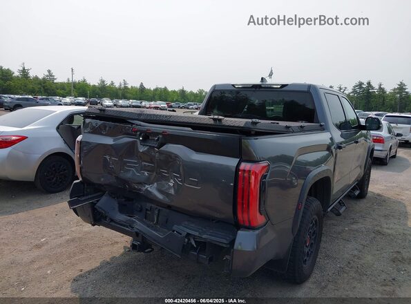 5TFPC5DB8PX030783 2023 TOYOTA TUNDRA HYBRID Gray Trasero derecho
