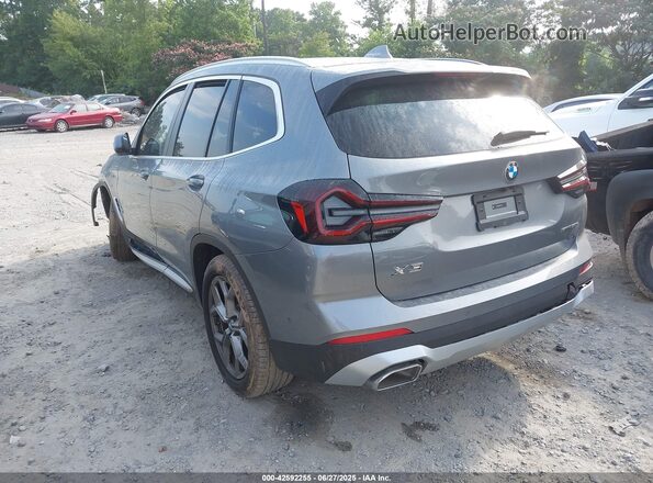 5UX43DP02R9V75214 2024 BMW X3 Серый Задняя левая четверть