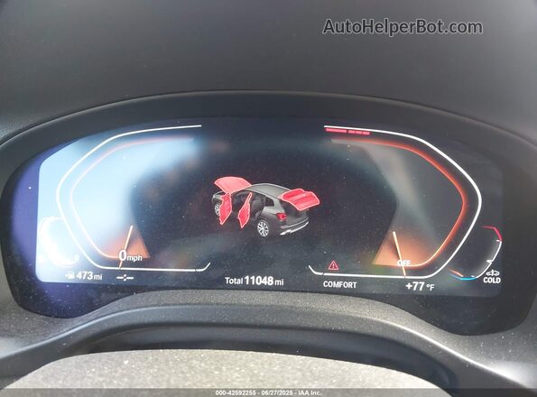 5UX43DP02R9V75214 2024 BMW X3 Серый Вид задних сидений