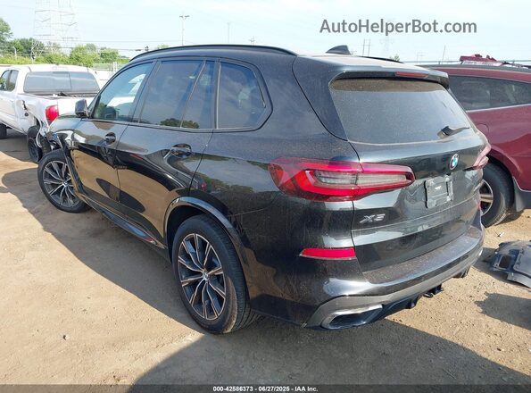 5UXCR6C01M9D92409 2021 BMW X5 Black Rear left