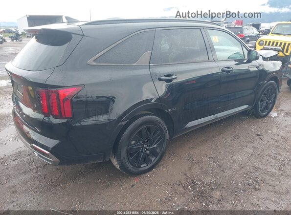 5XYRL4LC0MG008692 2021 KIA SORENTO Black Rear right
