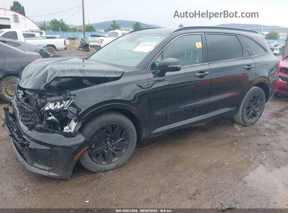 5XYRL4LC0MG008692 2021 KIA SORENTO Black Front left