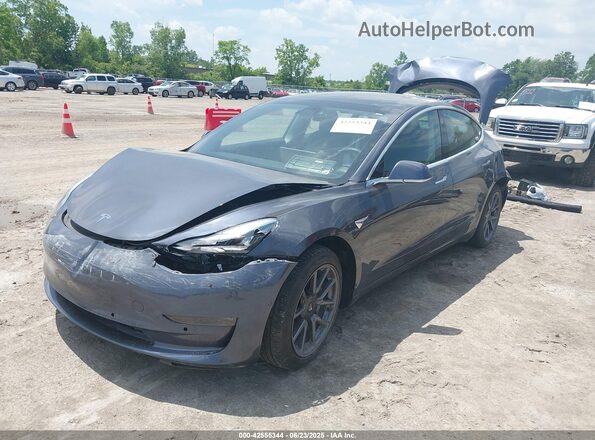 5YJ3E1EC3LF601710 2020 TESLA MODEL 3 Gray წინა მარცხენა ხედი სამი მეოთხედიდან
