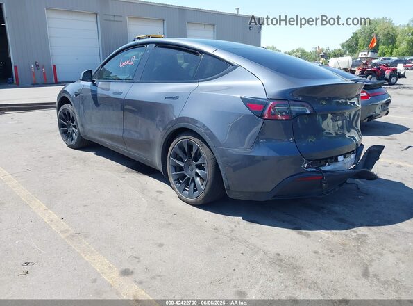 5YJYGDEF6LF000643 2020 TESLA MODEL Y Серый Задняя левая четверть