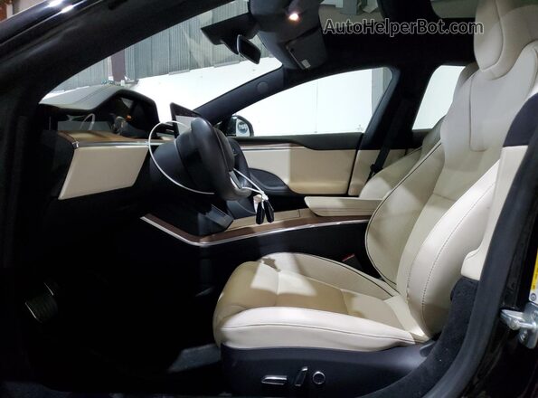 5YJSA1E68MF432125 2021 TESLA MODEL Black Vista del salpicadero