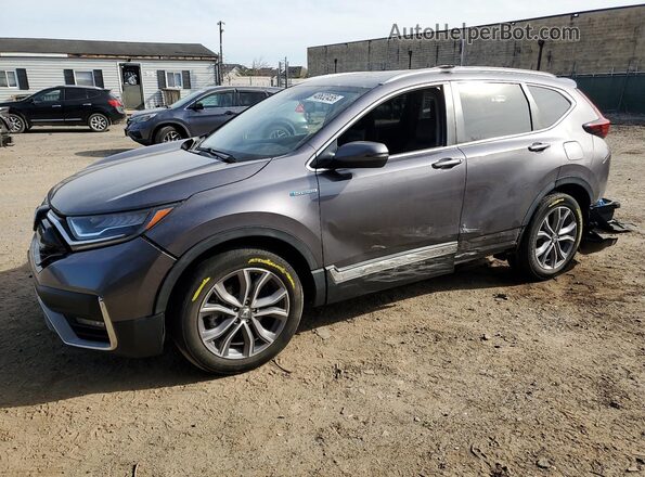 7FART6H9XME029487 2021 HONDA CR-V Gray Przód lewy