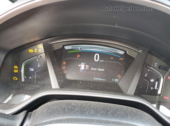 7FART6H9XME029487 2021 HONDA CR-V Gray Widok zestawu wskaźników