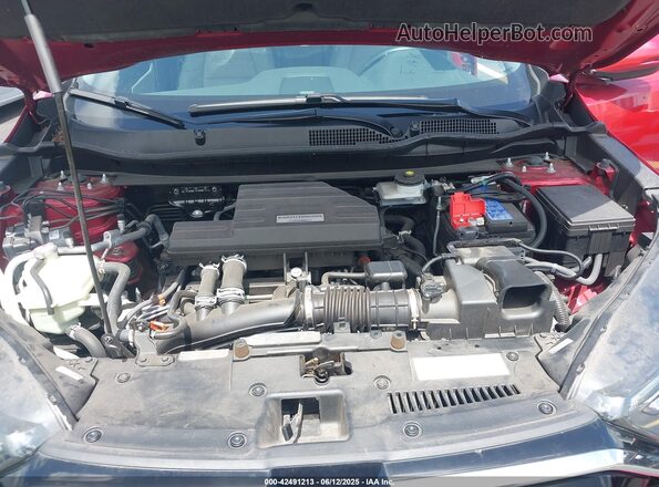 7FARW2H82ME002727 2021 HONDA CR-V Красный Вид сзади