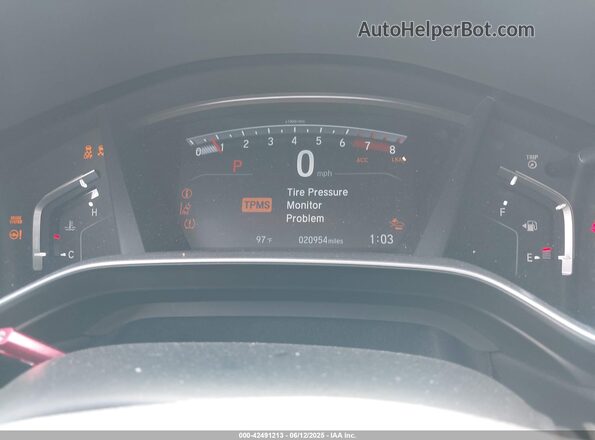 7FARW2H82ME002727 2021 HONDA CR-V Красный Вид задних сидений