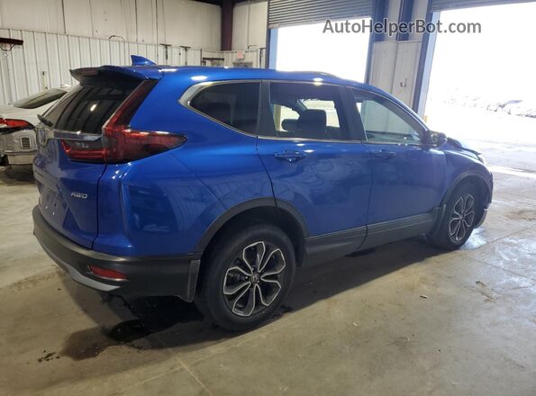7FARW2H8XME018576 2021 HONDA CR-V Blue Tył prawy
