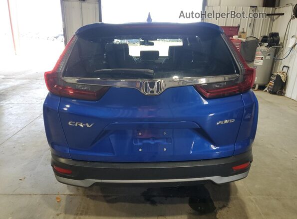 7FARW2H8XME018576 2021 HONDA CR-V Blue Widok z tyłu