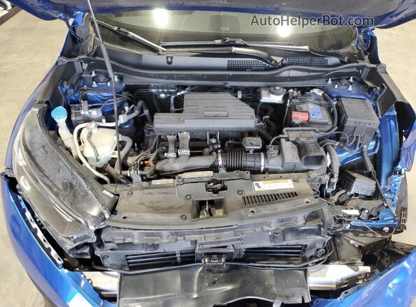 7FARW2H8XME018576 2021 HONDA CR-V Blue Widok komory silnika