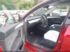 2025 Tesla Model Y Long Range Dual Motor All-wheel Drive Red vin: 7SAYGDED0SA356020