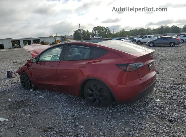 7SAYGDED2RA331985 2024 TESLA MODEL Red Задня ліва чверть
