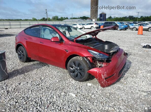 7SAYGDED2RA331985 2024 TESLA MODEL Red Передня права чверть