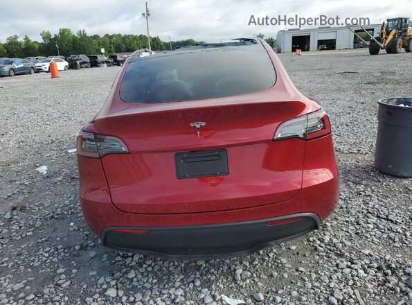 7SAYGDED2RA331985 2024 TESLA MODEL Red Вид ззаду