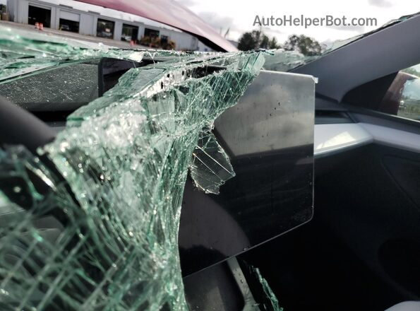 7SAYGDED2RA331985 2024 TESLA MODEL Red Вид щитка приладів