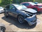 2025 Tesla Model Y Long Range Dual Motor All-wheel Drive Gray vin: 7SAYGDED5SA352934