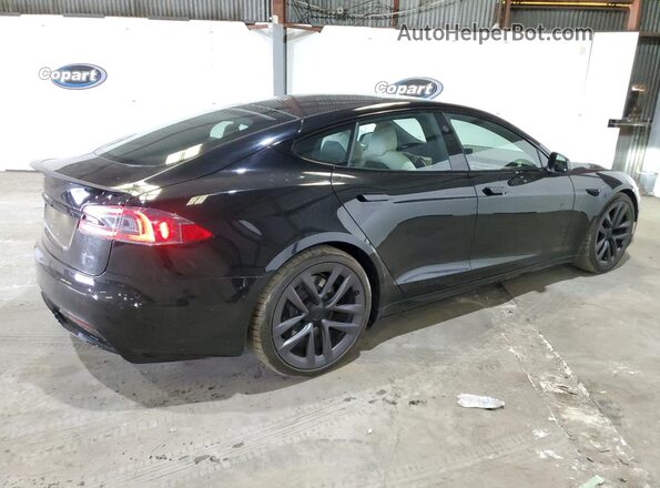 5YJSA1E68MF432125 2021 TESLA MODEL Black Delantero derecho