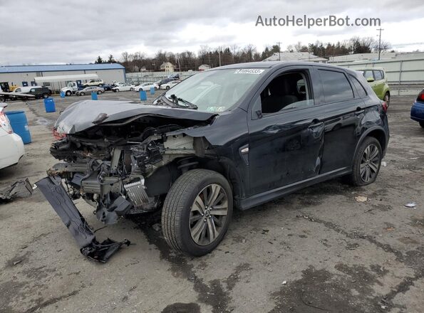 JA4AP3AU7LU009451 2020 MITSUBISHI OUTLANDER Черный Передняя левая четверть