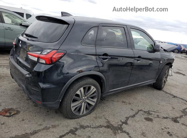 JA4AP3AU7LU009451 2020 MITSUBISHI OUTLANDER Черный Задняя правая четверть