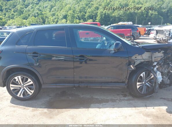JA4AR3AU7LU008486 2020 MITSUBISHI OUTLANDER SPORT Черный Вид задней части салона
