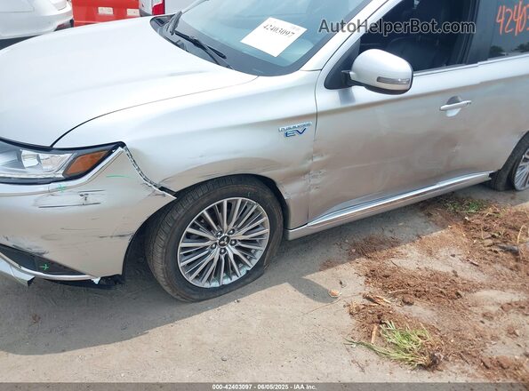 JA4J2VA7XNZ027159 2022 MITSUBISHI OUTLANDER PHEV Серебряный Вид спереди