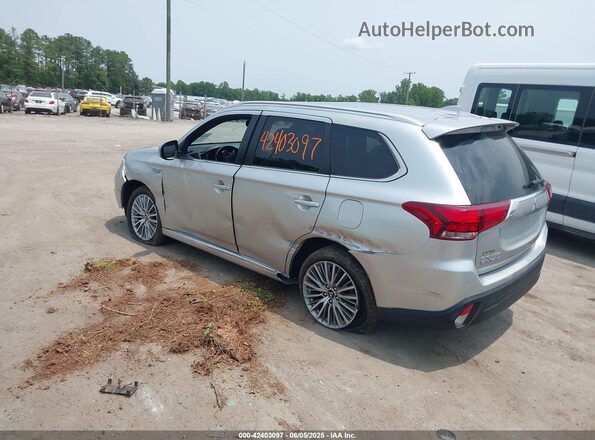 JA4J2VA7XNZ027159 2022 MITSUBISHI OUTLANDER PHEV Серебряный Задняя левая четверть