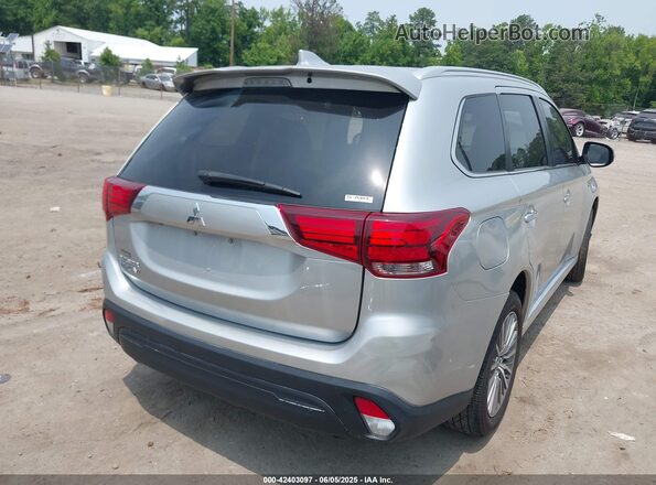 JA4J2VA7XNZ027159 2022 MITSUBISHI OUTLANDER PHEV Серебряный Задняя правая четверть