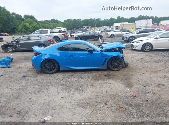 JF1ZNBE11N9754877 2022 TOYOTA GR86 Light Blue Սալոնի հետևի տեսք