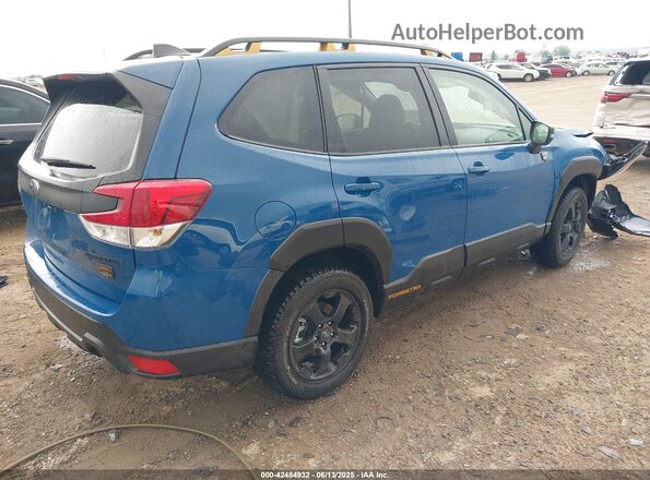JF2SKAJC8SH404977 2025 SUBARU FORESTER Blue Trasero derecho