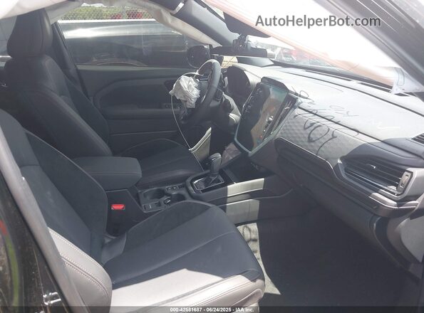 JF2SLDTC4SH551163 2025 SUBARU FORESTER Black Widok wnętrza z przodu
