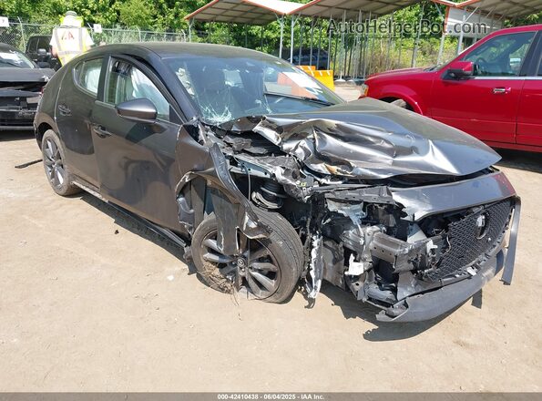 JM1BPAMM8L1162190 2020 MAZDA 3 Черный Передняя правая четверть